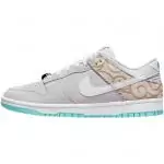 basket nike dunk low se barber shop grey